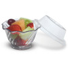 Dinex® Lid Dome PS Clear Petal & Tulip For 5 OZ Bowl 1000/Case