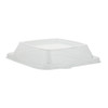 PrimeWare® Lid Clear Square For 24 OZ Bowl Freezer Safe 75 Count/Pack 4 Packs/Case 300 Count/Case