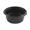 Bowl 10 OZ PP Black Round Microwave Safe 500/Case