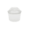 Sho-Bowl Bowl With Hinged Dome Lid 16 OZ PET Clear 250/Case