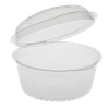 Sho-Bowl Bowl Hinged With Dome Lid 32 OZ PET Clear Round 150/Case