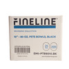 Serving Bowl 80 OZ Plastic Black 25/Case