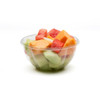 The BOTTLEBOX ® Bowl & Lid Combo With Dome Lid 32 OZ RPET Clear Round 150/Case