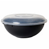 Lid High Dome 12 IN PP Clear For Bowl 25/Case