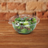 Lid Flat 7 IN 1 Compartment PET Clear Round For Cold Bowl Unhinged Crack Resistant Leak Resistant 150/Case