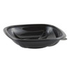 Crystal Classics® Cold Bowl 16 OZ RPET Black Square Crack Resistant Leak Resistant 500/Case