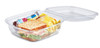 Fresh ‘n Clear® Bowl With Dome Lid Large (LG) 48 OZ PET Clear Square Tamper-Evident 160/Case