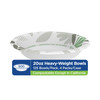 Dixie® Ultra Bowl 20 OZ Paper White Green Pathways Heavyweight 500/Case
