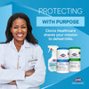 Clorox Healthcare® Bleach Germicidal Unscented One-Step Disinfectant Multi Surface Wipe 70 Count/Pack 6 Packs/Case