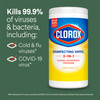 Clorox® Citrus Fresh One-Step Disinfectant Multi Surface Wipe Bleach-Free Antibacterial 35 Count/Pack 12 Packs/Case