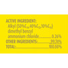 Lysol® Lemon & Lime Blossom Disinfectant Multi Surface Wipe Alcohol 80 Count/Pack 6 Packs/Case 480 Count/Case