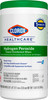 Clorox Healthcare® Hydrogen Peroxide Unscented One-Step Disinfectant Multi Surface Wipe 95 Count/Pack 6 Packs/Case