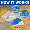 Mr. Clean PRO Lemon Floor Cleaner 1 GAL Multi Surface Concentrate 3/Case