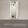 Microburst® 9000 Soap Dispenser 4.33X3.56X8.75 IN Chrome Plastic LCD Display 6/Case