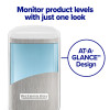 Victoria Bay Hand Soap Dispenser 1200 mL White Silver Automatic 1/Each