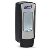Purell® ADX-12 Hand Sanitizer Dispenser 1200 mL 3.98X4.65X11.89 IN Chrome Black Push Style Surface Mnt For ADX-12 1/Each