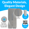 Soap Dispenser Foam 800 mL Silver Stainless Steel Automatic Surface Mount 1/Each