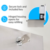 Soap Dispenser Foam 800 mL Silver Stainless Steel Automatic Surface Mount 1/Each