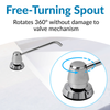 Soap Dispenser Liquid 1000 mL Manual Lavatory Mount Top Fill With 6IN Spout 1/Each