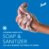 Scott® Pro Hand Sanitizer & Soap Dispenser 7.29X11.69X4 IN Black Electronic Surface Mount Cassette 1/Each