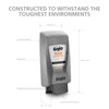 GOJO® PRO TDX 2000 Soap Dispenser Liquid 2000 mL 15.76X6.76X5.22 IN Gray Push Style Surface Mount 1/Case