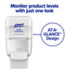 Purell® ES4 Hand Sanitizer Dispenser Gel 1200 mL 10X6.5X5.38 IN White Push Style Surface Mount 1/Each
