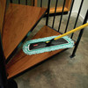 Hygen™ Dust Mop 18 IN Green Microfiber Fringed Standard 1/Each