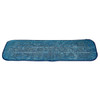 Mop Head 18 IN Blue Microfiber Launderable Flat Foam Filled 1/Each