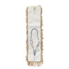 Bristles Dust Mop 24X5 IN Natural Cotton Loop End Launderable 1/Each