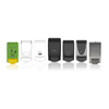Proline Curve Hand Sanitizer & Soap Dispenser 1000 mL White Plastic Manual Surface Mount 1/Each