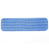 Hygen™ Damp Mop 18X5 IN Blue Microfiber High Performance 1/Each