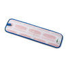 Hygen™ Damp Mop 18X5 IN Blue Microfiber High Performance 1/Each