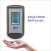Purell® Soap Dispenser 1200 mL Graphite ABS Wall Mount Push Lever Viewing Window Lockable ADA Compliant For CS4 1/Each