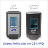 Purell® Soap Dispenser 1200 mL Graphite ABS Wall Mount Push Lever Viewing Window Lockable ADA Compliant For CS4 1/Each