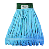 Mop Head Medium (MED) Blue Microfiber Loop End 1/Each