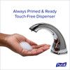 Purell® CX10 Soap Dispenser 2000 mL Chrome Counter Mount P-Spout For CX 1/Case