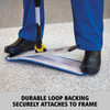 Hygen™ Damp Mop 18X5.5 IN Blue Microfiber High Performance 12/Case