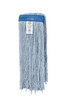 Mop Head 24 OZ Blue White Cotton Cut End 1/Each