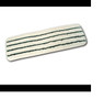 Victoria Bay Scrub Mop 18 IN Green White Microfiber Flat 12/Pack