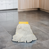 Victoria Bay Mop Small (SM) White Yellow Loop End 12/Case