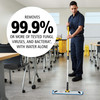 Hygen™ Damp Mop 18X5.5 IN Red Microfiber 1/Each