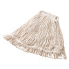 Super Stitch® D113-06 Mop Head Large (LG) 24 OZ White Cotton Loop End 1IN Headband 1/Each