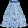 Victoria Bay Mop Head Medium (MED) Blue Cotton Blend Looped 1IN Narrow Headband 12/Case