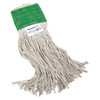 Victoria Bay Mop Head #16 White Yellow Cotton Synthetic Blend Cut End 5 IN Headband 12 Count/Case