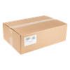 Full Sheet Cake Pad Corrugated Cardboard White Single Wall Coated Grease Resistant 50/Case