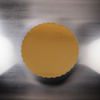 Cake Circle 10 IN Gold Scalloped 200/Case
