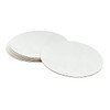 Cake Drum 14X0.5 IN Paperboard White Round Embossed 12/Case