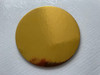 Cake Board 7 IN Paperboard Gold Round 200/Case