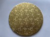 Cake Circle 14X0.25 IN Foil Gold Round 24/Case