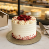 Cake Circle 7 IN Gold Kraft Round Scalloped C-Flute 100/Case